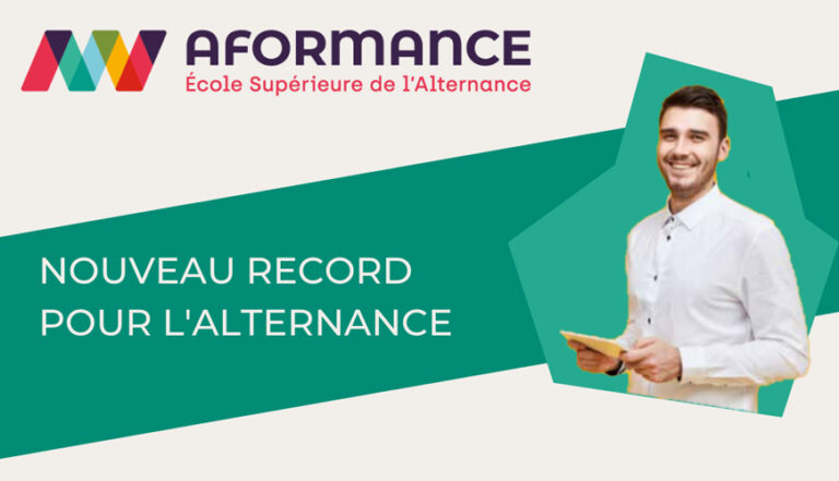 Nouveau record pour l’alternance !  Aformance, Centre de formation en