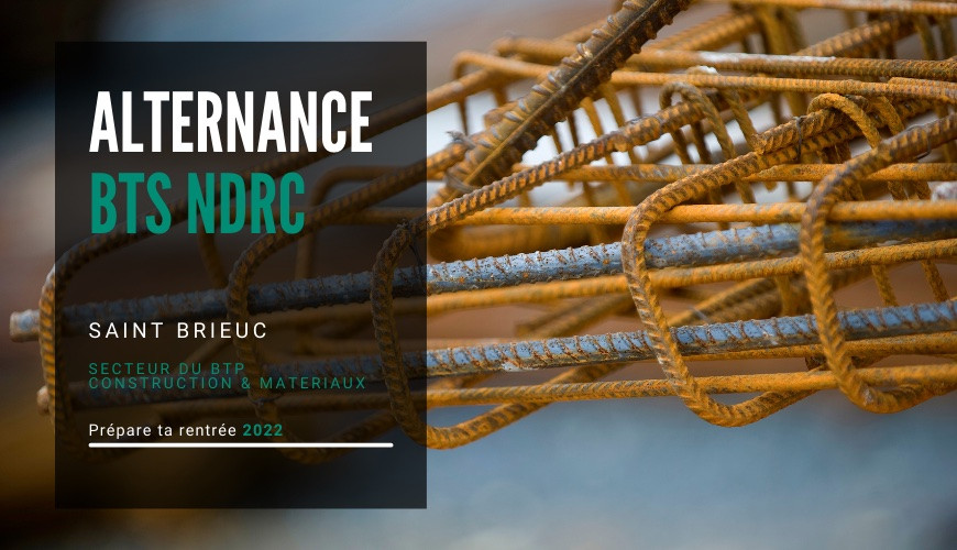 image BTS NDRC en alternance dans le secteur du BTP, de la construction et des matériaux