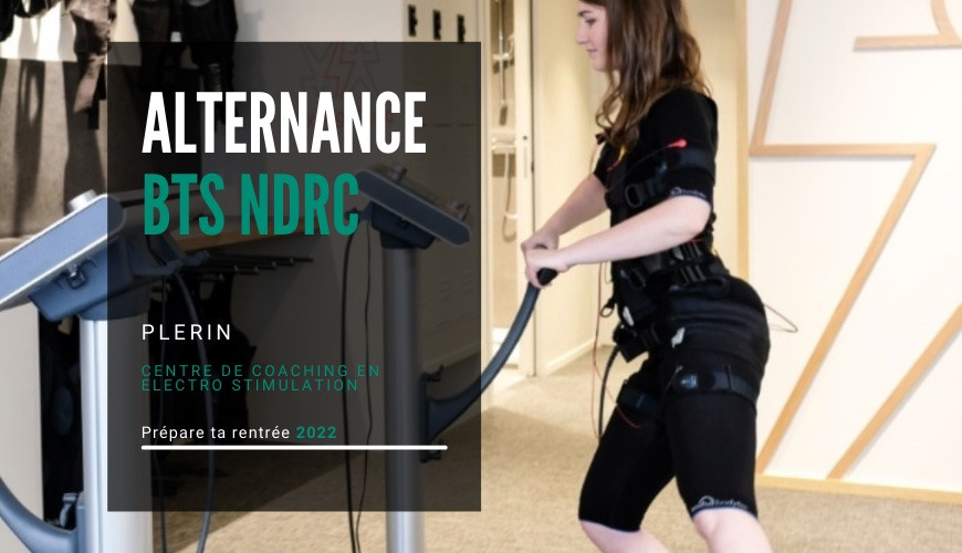 Offre d'emploi en alternance BTS NDRC centre de coaching en electro stimulation