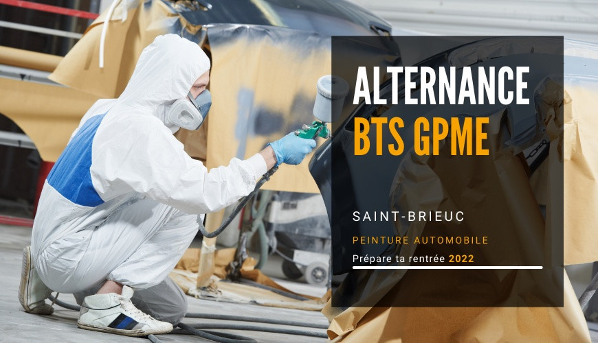 Offre d'emploi en alternance BTS GPME industrie de la peinture automobile