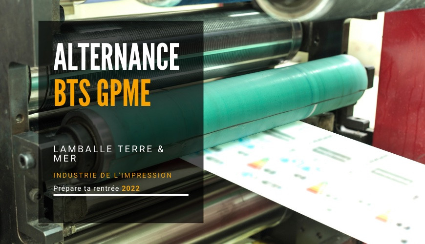 Offre d'emploi en alternance BTS GPME industrie de l'impression