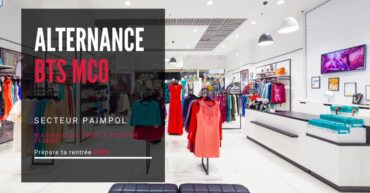 Offre d'emploi en alternance BTS MCO magasin de prêt à porter pour femmes